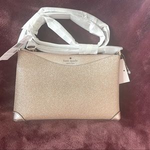 Kate Spade glitter crossbody